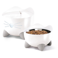Catit Pixi Fountain Combo Kit - Kattendrinkbak - Wit