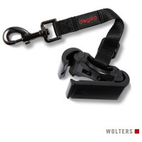Dogsto Saftey Belt - Hondenautoaccessoire - Zwart One Size