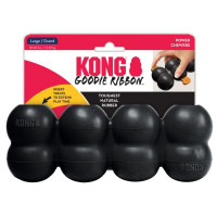 Kong Extreme Goodie Ribbon Zwart - Hondenspeelgoed - L
