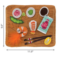 Kong Pull-A-Partz Sushi - Kattenspeelgoed - One Size