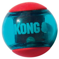 Kong Squeezz Action Rood - Hondenspeelgoed - Medium