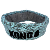 Kong Maxx Ring - Hondenspeelgoed - Blauw Zwart Large