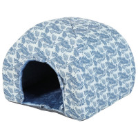 Zolux Neolife Cavia Igloo - Kooi Accessoire - Ø26.5x21.5 cm Blauw Wit