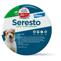 Seresto Teken- En Vlooienband Small - Anti tekenmiddel - 2 stuks < 8 Kg