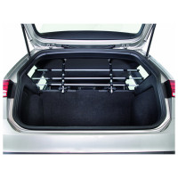 Trixie Autorek Met Hoofdsteun Fixatie - Hondenautoaccessoire - 163 cm Zilver Zwart