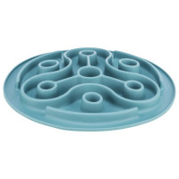 Trixie Slow Feeding Voedermat - Hondenvoerbak - Ø28 cm Blauw