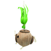 Trixie Kokosnoot Aan Sisaltouw - Vogelspeelgoed - 35 cm
