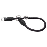 Hunter Sliphalsband Freestyle Rond Zwart - Hondenhalsband - 50 cm