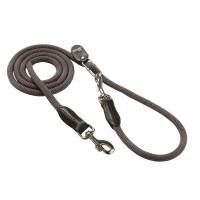 Hunter Variolijn Freestyle Nylon Rond - Hondenriem - Grijs