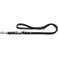 Hunter Dresseerlijn Basic - Hondenriem - 200x1.8 cm Zwart