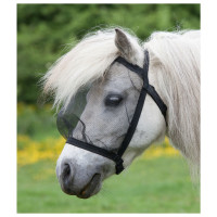 Waldhausen Basis Vliegenmasker Zwart - Anti insect - Pony