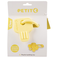 Ebi Petit Kauwspeeltje Cleo 8x6.5 cm - Hondenspeelgoed - Geel