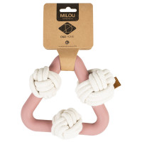 D&D Milou Rosewood - Hondenspeelgoed - 17 cm Pink