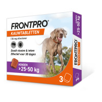 Frontpro Hond - Anti vlooien en tekenmiddel - >25-50 Kg Xlarge