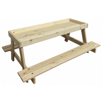 Petlando Chicknick Tafel - Kippenhok - 90x59x35 cm Natural L