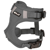 Petlando Hondenharnas Mesh Vest Antraciet - Hondentuig - Xs 18-26/32-41 Cm