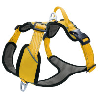 Petlando Hondenharnas Outdoor Oker&Grijs - Hondentuig - S 45-56 Cm
