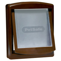 Petsafe Dierenluik 755 Original M - Hondenluik - Bruin&Transparant 755