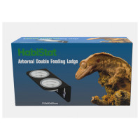Habistat Dubbel Voerbakje Voor Boombewoners - Terraium - 1 stuk