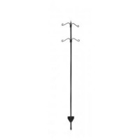 Wildbird Voederpaalsysteem - Voederhuis - 46x235 cm Zwart