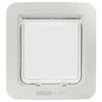 Sureflap Dierenluik Microchip M - Kattenluik - 28x26x7 cm Wit