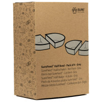Surefeed Half Bakje - Kattenvoerbak - Grijs