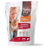 HobbyFirst Cat Sensitive Sterilized Turkey 1,5 kg (per 6 stuks te koop)