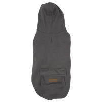 Animal Boulevard Outerwear Capuchon - Hondenkleding - 119x73 cm Donkergrijs M/L