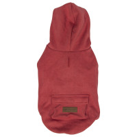 Animal Boulevard Outerwear Capuchon - Hondenkleding - 112x83 cm Bordeaux Xl