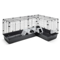 Savic Knaagdierkooi Cubix Corner - Dierenverblijf - 148/100x50x63.5 Cm Xxl