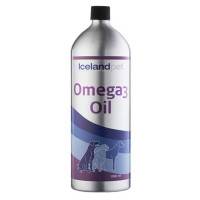 Icelandpet Omega-3 Oil - Voedingssupplement - 1000 ml Hond/Kat
