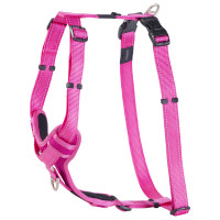 Rogz Utility Control Tuig Roze - Hondenharnas - Xl 60-100x2.5 Cm