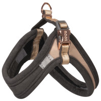 Rogz Urban Fast Fit Tuig Goud&Grijs&Rosé - Hondenharnas - Xs