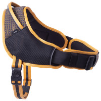 Rogz Air Tech Sport Tuig Zwart&Oker - Hondenharnas - Xl