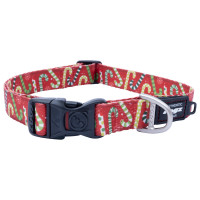 Rogz Fusion Halsband - Hondenhalsband - Rood L