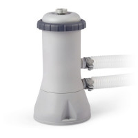 Intex Zwembadpomp 12v Voor 457cm - Filterpomp - Grijs 12 Volt 3407 L/H