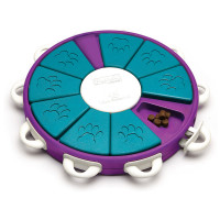Nina Ottosson Dog Twister Prp Snack Puzzel - Hondenspeelgoed - Ø30x30x30 cm Paars Level 3
