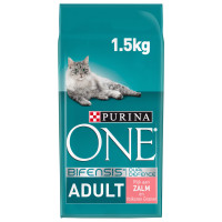 Purina One Adult Zalm&Granen - Kattenvoer - 1.5 kg