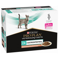 Pro Plan Veterinary Diets Feline En Gastrointestina 10x85 g - Kattenvoer - Zalm
