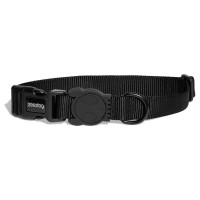 Zee.Dog Halsband Gotham Zwart - Hondenhalsband - 31-43x1.5 Cm