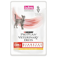 Pro Plan Veterinary Diets Feline Dm Diabetes - Kattenvoer - Kip 10x85 g