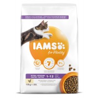 10+3kg Iams Cat Kitten/Junior Chicken (max 2 per order)