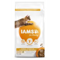 3 kg Iams Cat Adult Hairball Control (OP=OP, Max. 2 per bestelling)