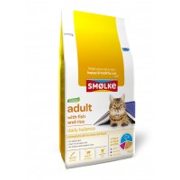 Smolke Kat Adult Vis met Rijst 4 kg