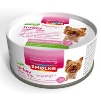 Smolke hond Soft Paté Kalkoen 125gr