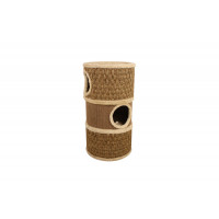 Adori Krabton Zeegras Kyra - Krabpalen - 37.5x37.5x70 cm Bruin Beige