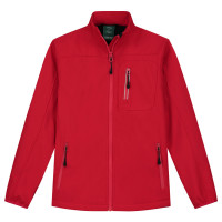 Ardy's Meisjes Softshell Jas Rood - Outdoorjas - 170/176