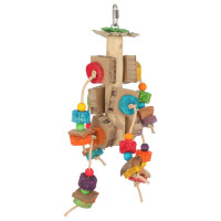 Adori Explorer Pole - Vogelspeelgoed - 47x14x14 cm Multi-Color