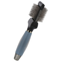 Beaubeau Slickerborstel Dubbelzijdig Softgrip - Verzorging - 21.5x7 cm Large