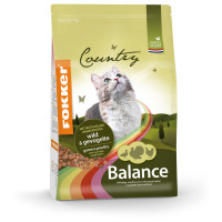 Fokker Country Balance Cat Wild&Gevogelte - Kattenvoer - 10 kg